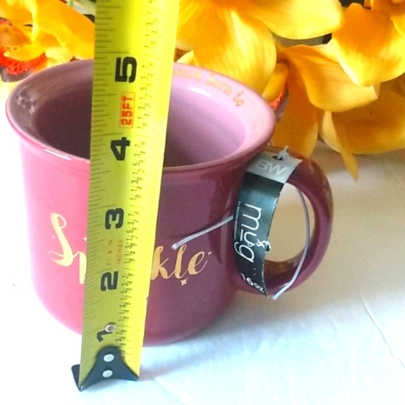 BOSTON WAREHOUSE SPARKLE COFFEE MUG SIZE 16oz. NWT - Picture 8 of 9